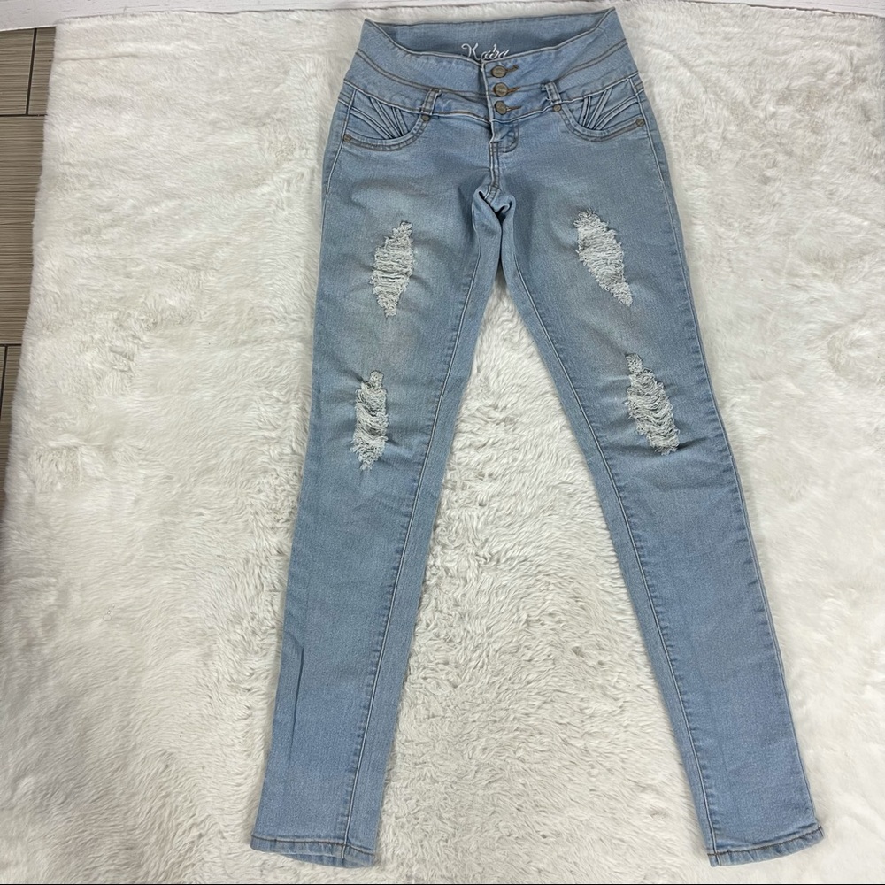 KABA Rip Stretchy Jeans - Picture 3 of 12